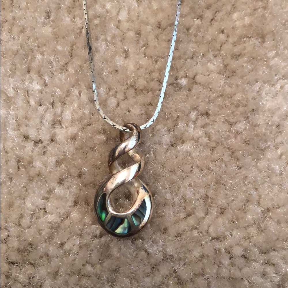 Silver necklace